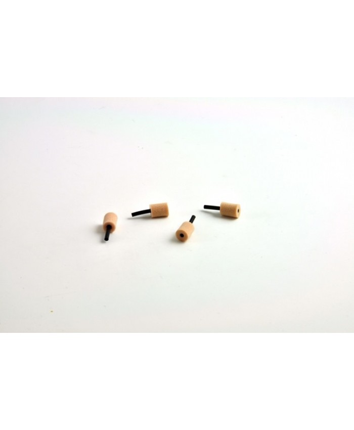 Disposable Polyurethane Ear Tips 10mm - Beige